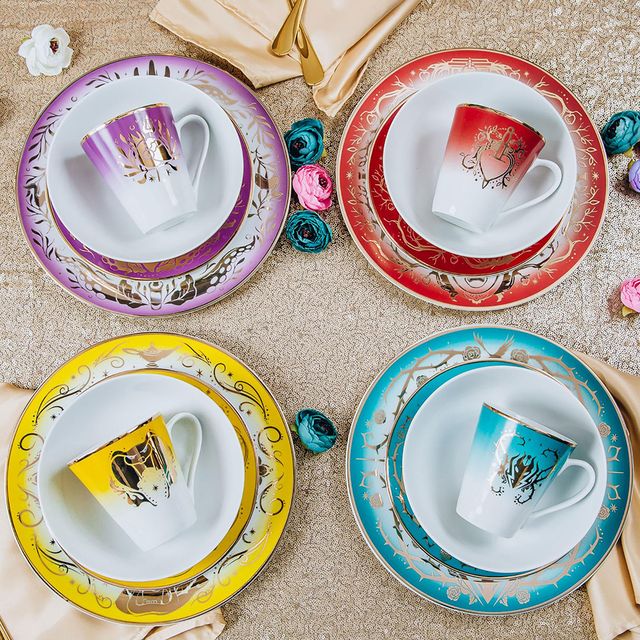 Disney's New Evil Dinnerware Set Features Four of Your Favorite