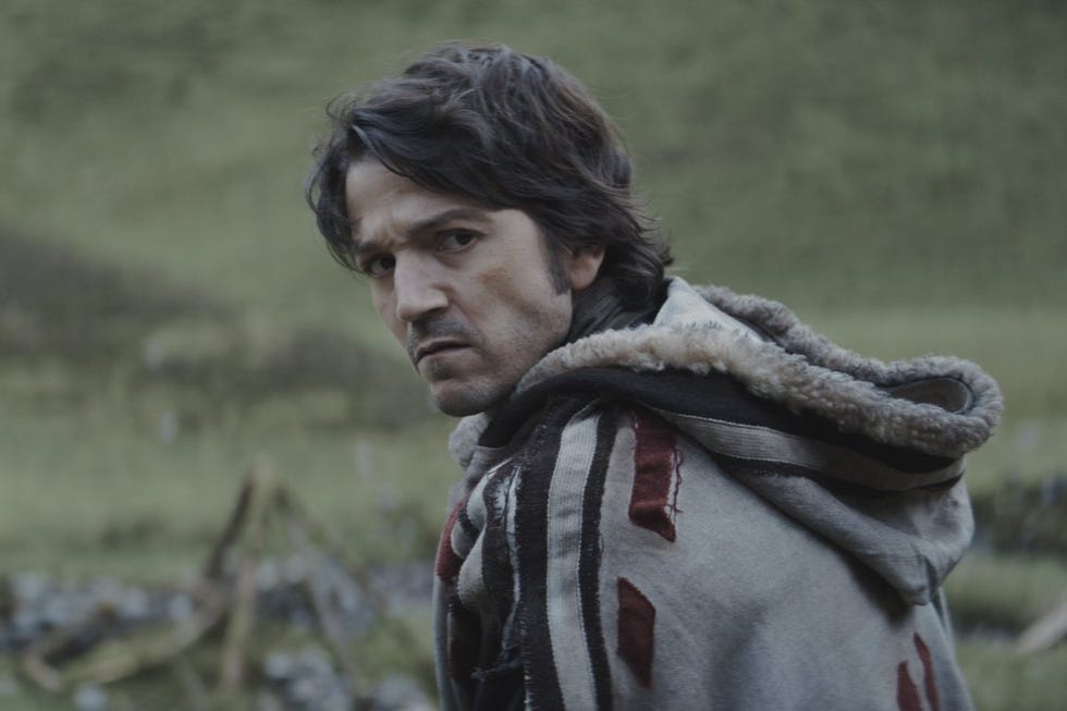 cassian andor glowers in a scene from andor