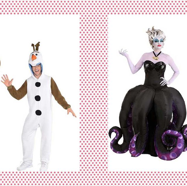 disney couples costumes sven and olaf and ursela and flotsam and jetsam