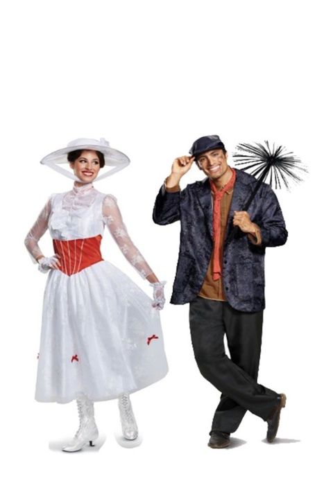 disney couples costumes mary poppins and bert