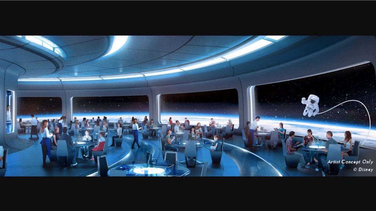 Space 220 Restaurant  Restaurant in Epcot at Walt Disney World