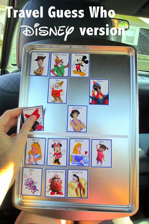 Road Trip Games - Disney Guess Who