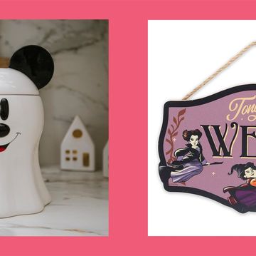 mickey mouse ghost candy jar and tonight we fly wall decor