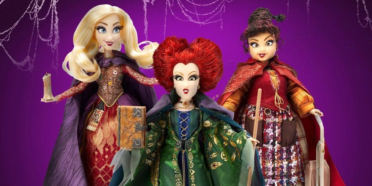 Disney’s New ‘Hocus Pocus’ Dolls Feature Winifred’s Spell Book and Mary ...