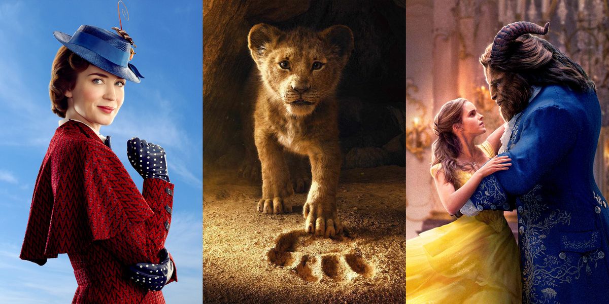 Full Disney Live-Action Movies List from Cinderella to The Lion King