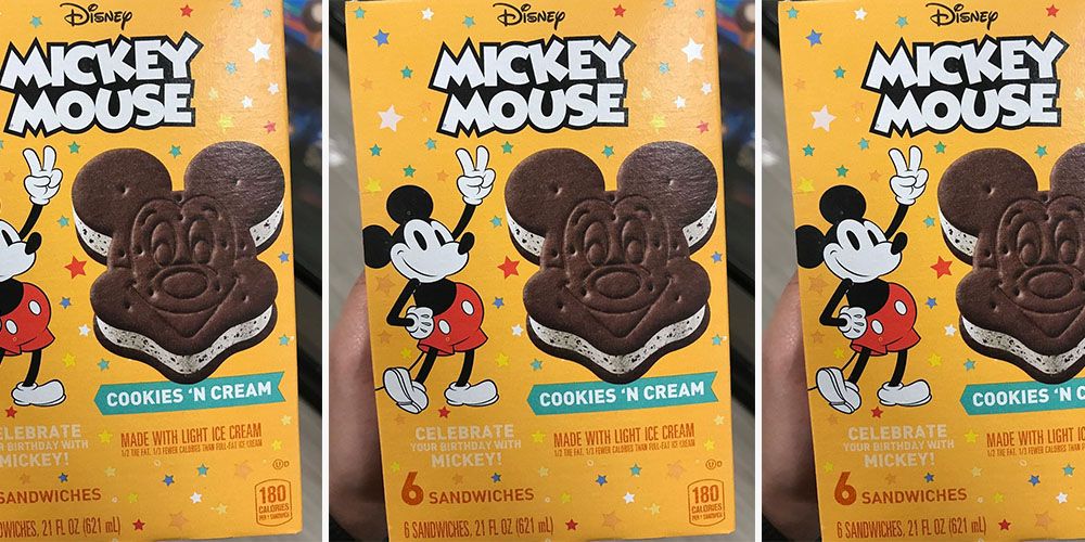 Mickey deals ice cream