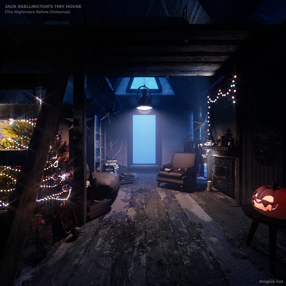 Mini casa de Jack Skeleton, Pesadilla antes de Navidad