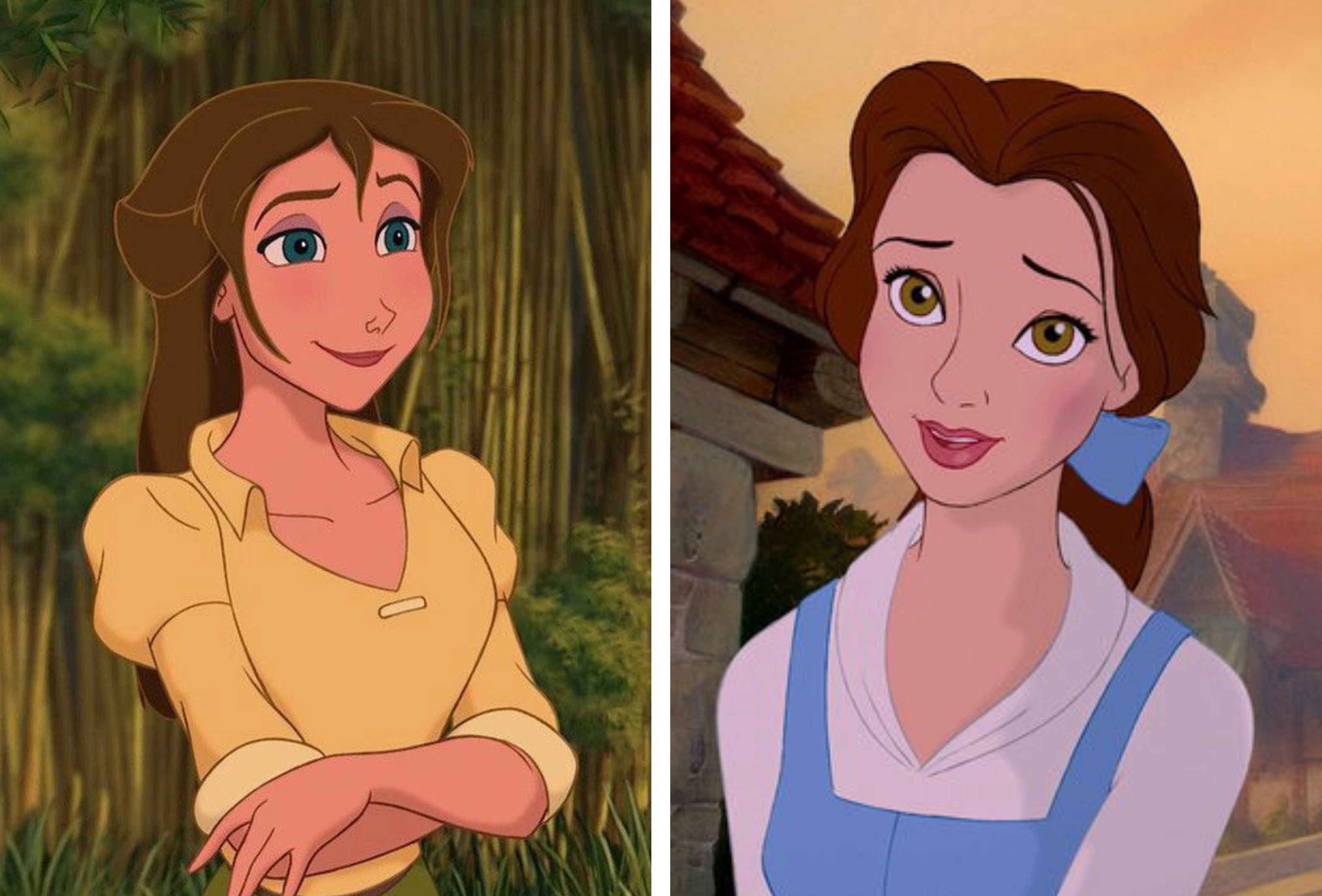 Proof that every female character in Disney or Pixar films has