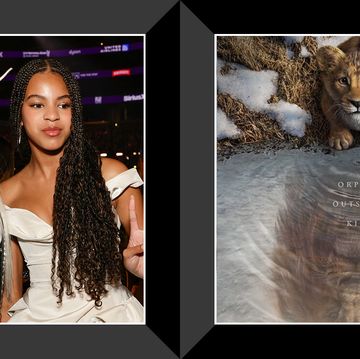 beyonce and blue ivy, disney's mufasa the lion king movie poster
