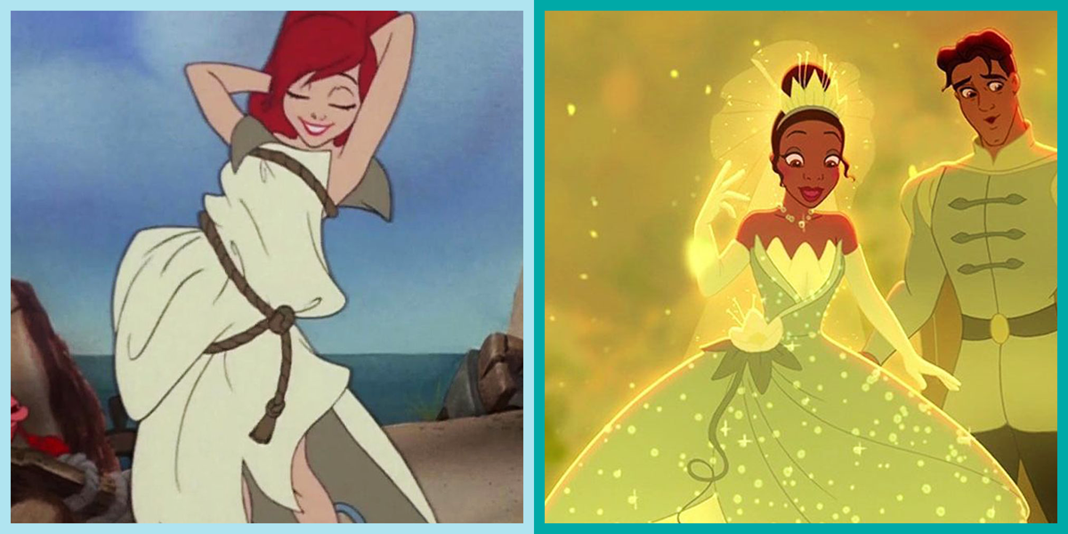 Disney Princesses: The Most Iconic Dresses between Historical