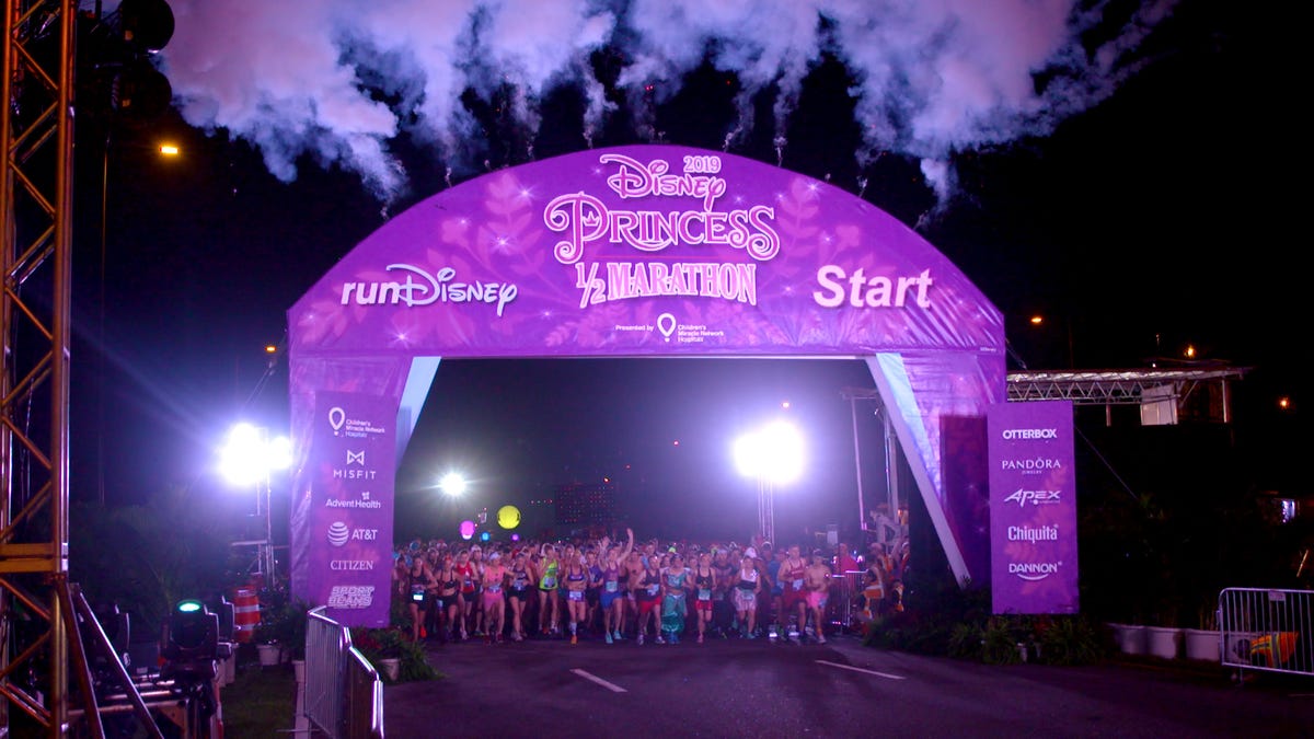 preview for What It's Like Running The Disney Princess Half Marathon In Disney World