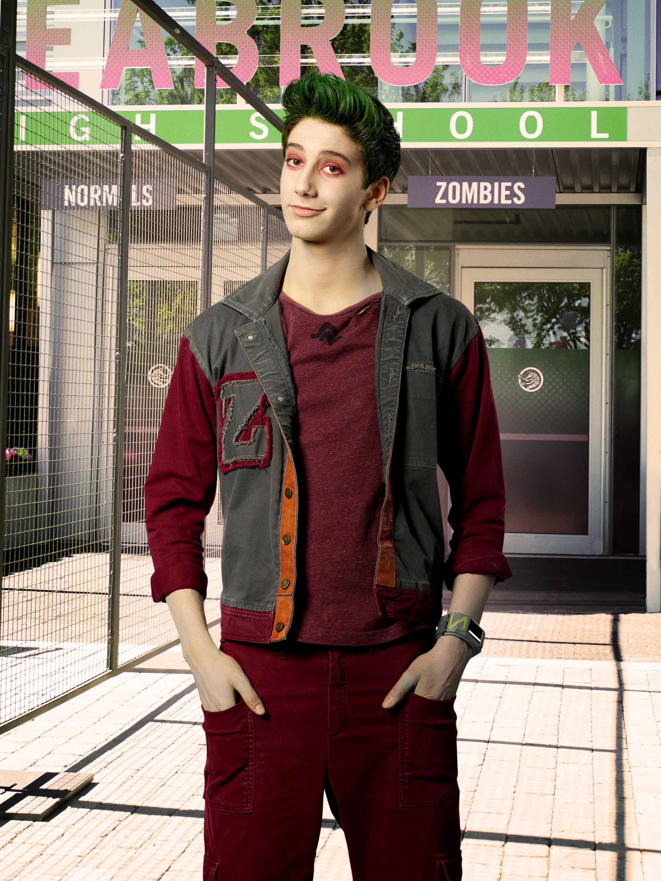 Milo Manheim as Zed in Disney's Z.O.M.B.I.E.S