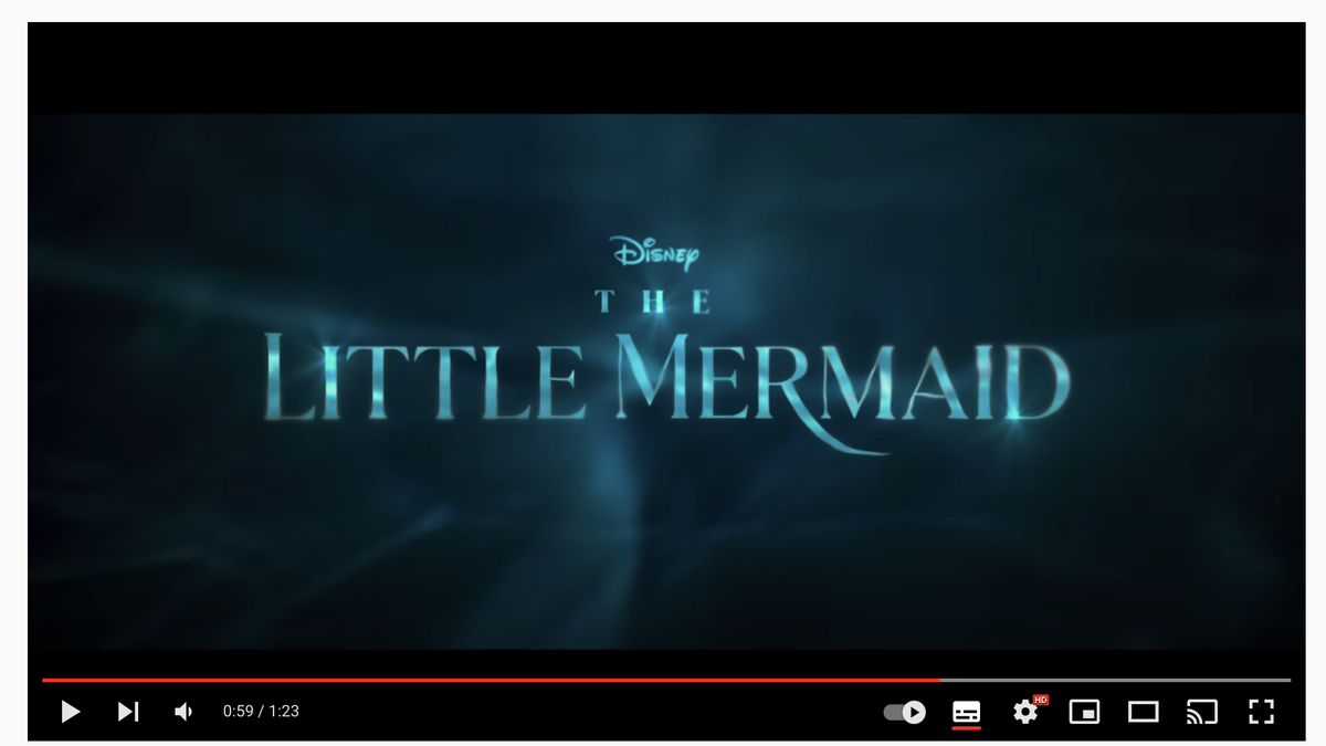 preview for The Little Mermaid Official Trailer