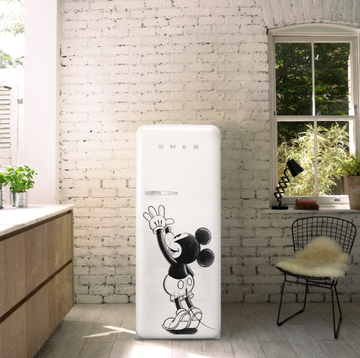 Picture of Mickey Mouse Smeg fridge