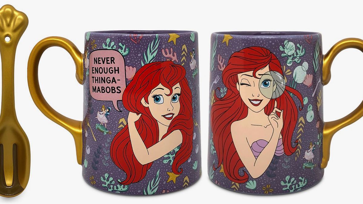 Ariel Mug  The little mermaid, Disney mugs, Ariel the little mermaid