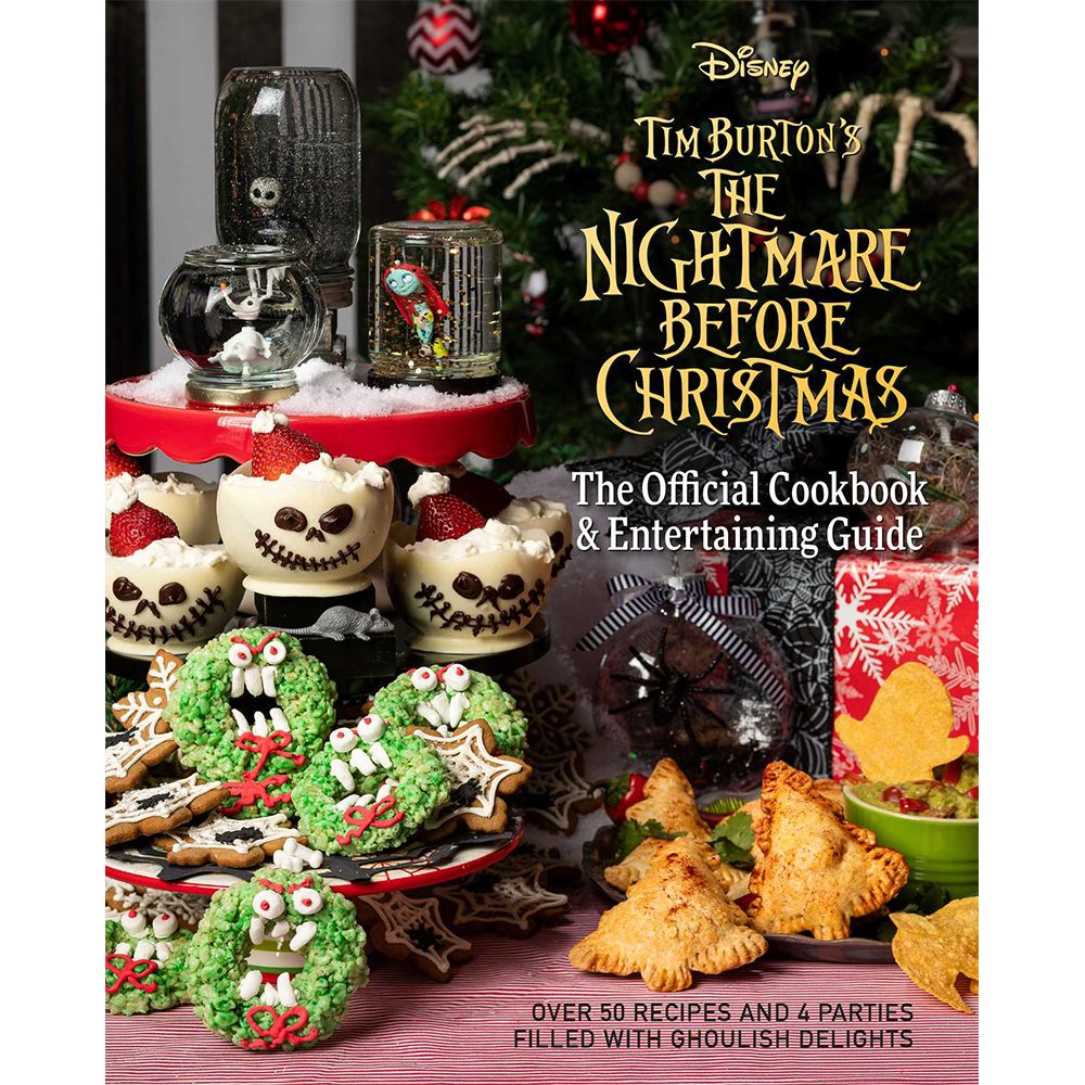 the nightmare before christmas the official cookbook and entertaining guide