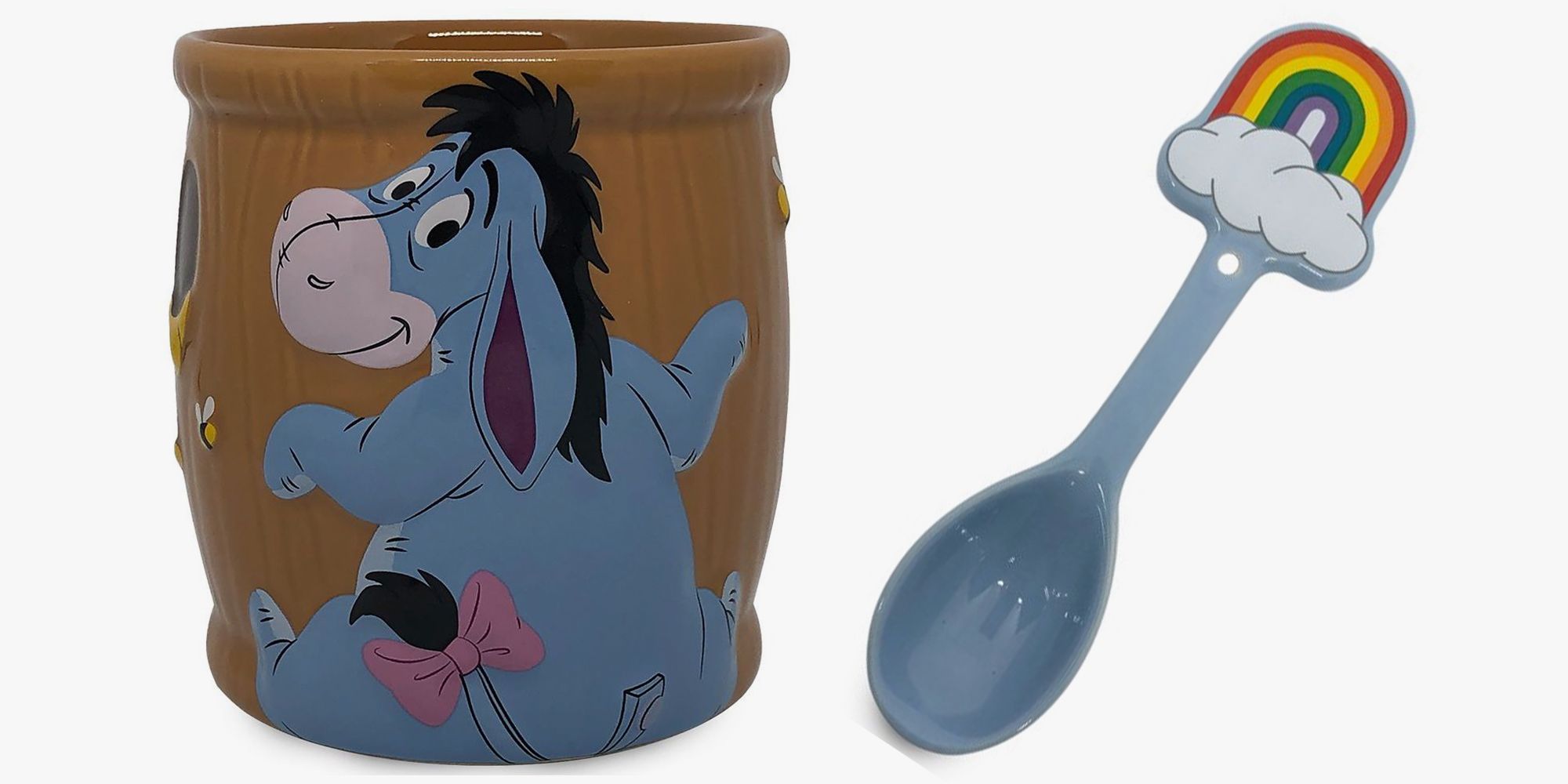 Disney Store Beast Mug and Spoon, Beauty and the Beast