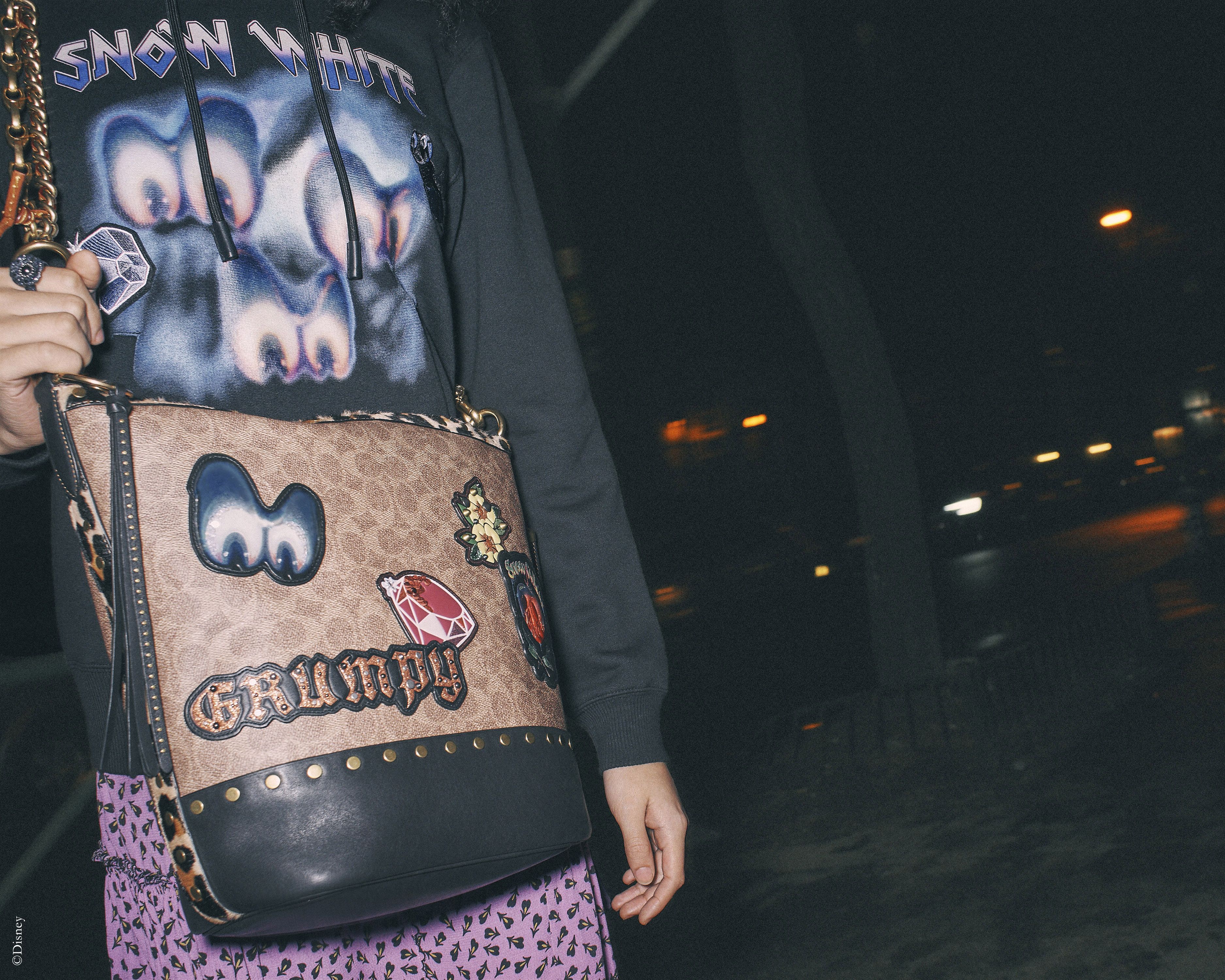 The Disney x Coach Collection  Tap into your dark side with these