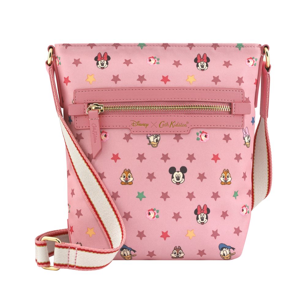 Bag, Handbag, Pink, Fashion accessory, Messenger bag, Shoulder bag, Satchel, Beige, Luggage and bags, Zipper, 