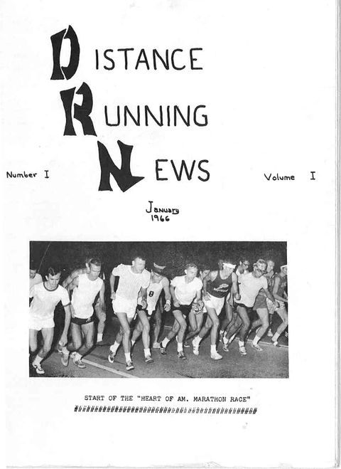 Distance Running Times First Cover