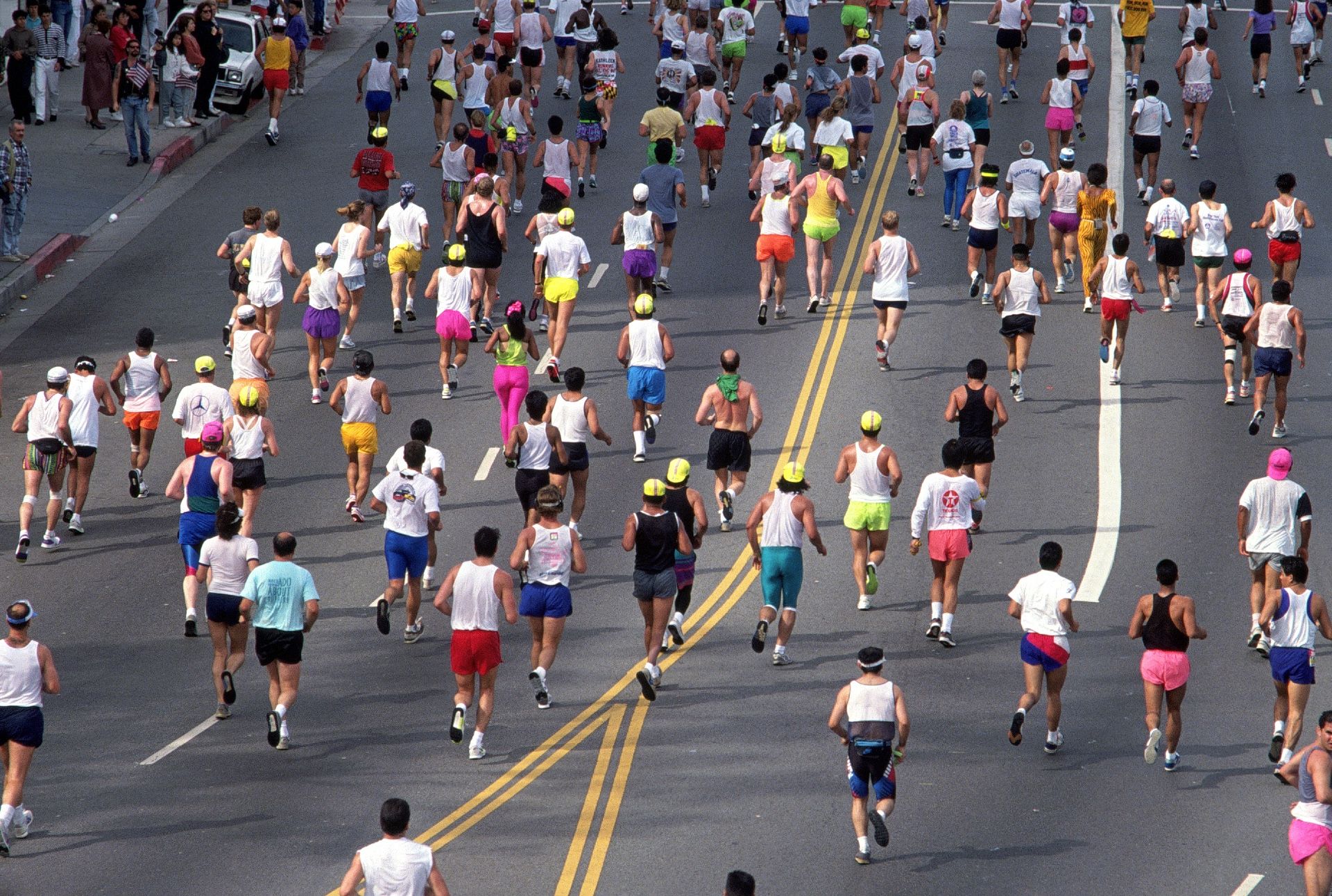 Questo è il tempo medio di arrivo di una maratona