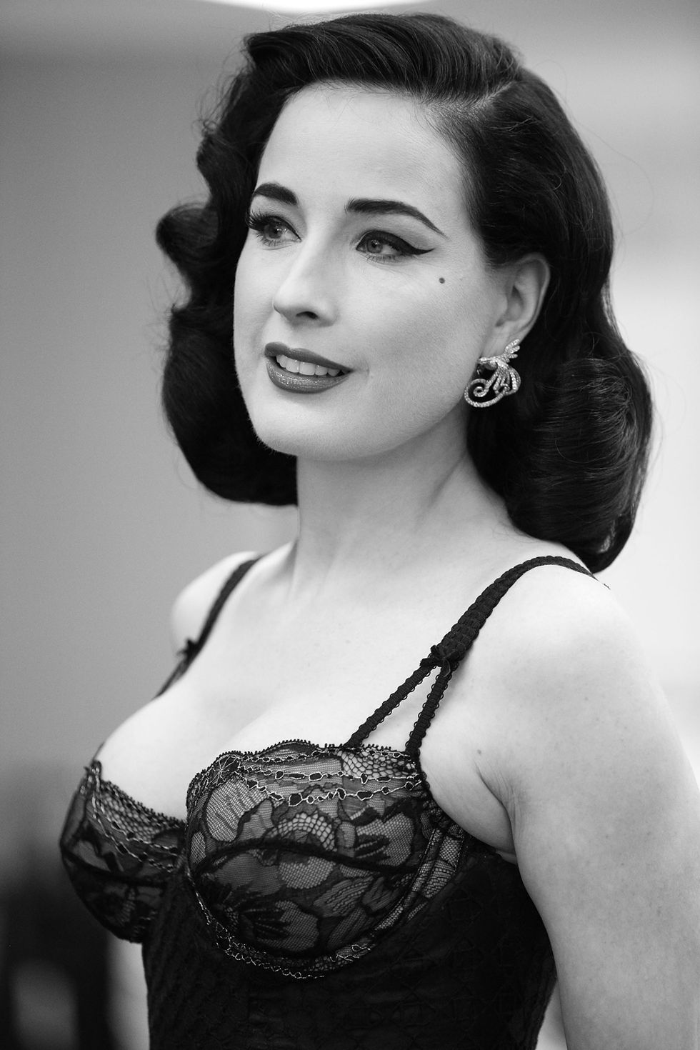 Dita Von Teese Launches Her Lingerie Collection At Bloomingdales