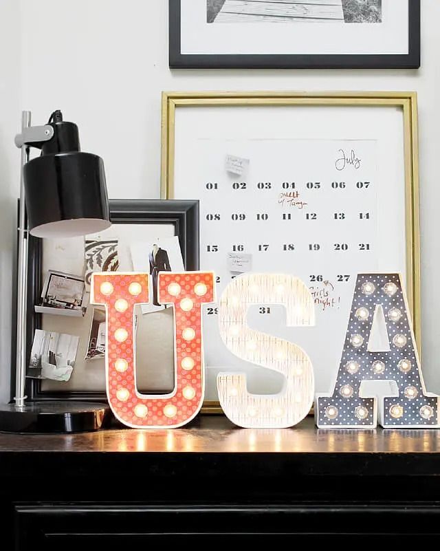 DIY Independence Day decorations