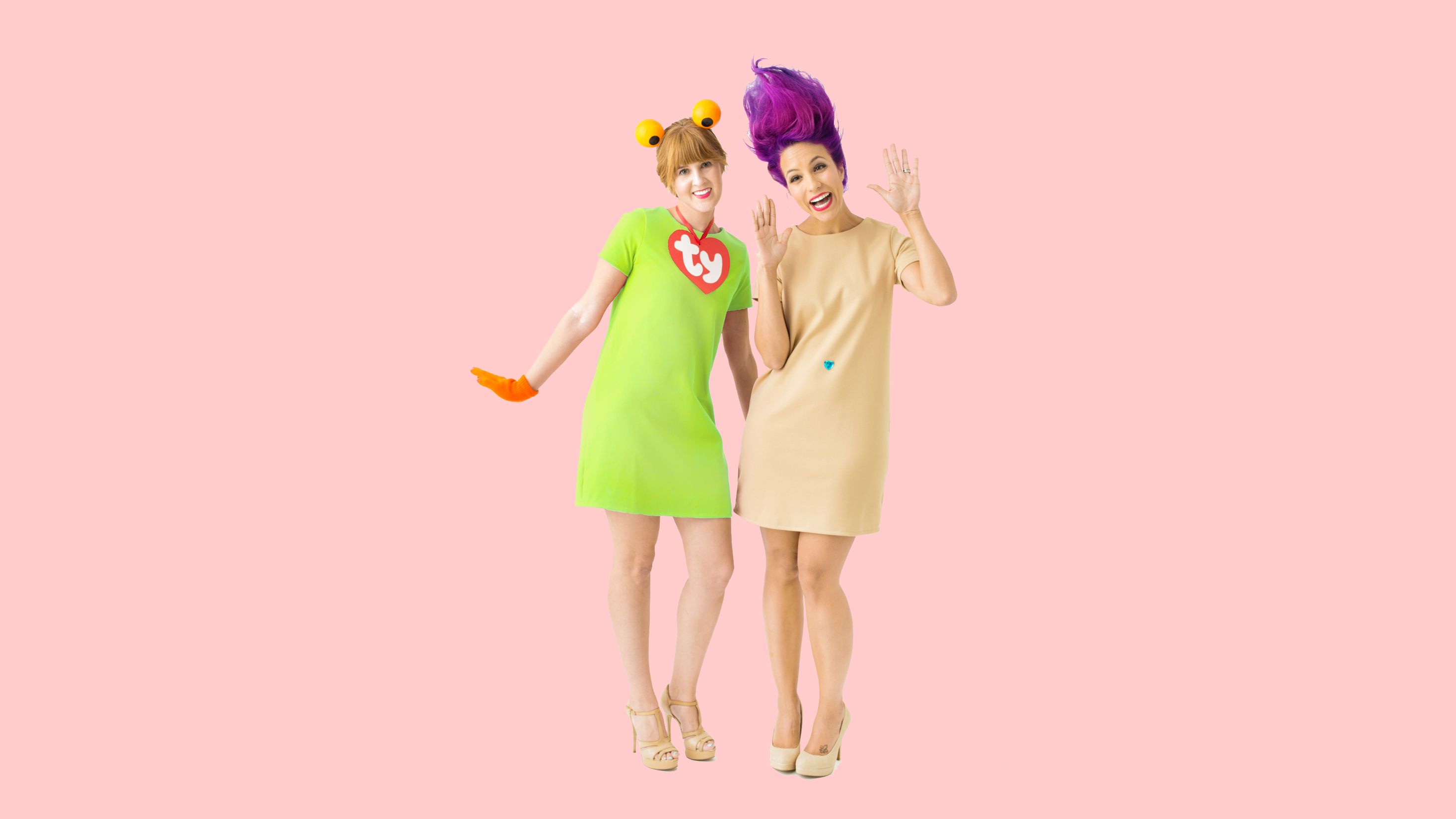 Good & Bad Sandy Grease Halloween Costume Idea for Two Blonde Women — Emily  Retro - Vintage and DIY Home Design