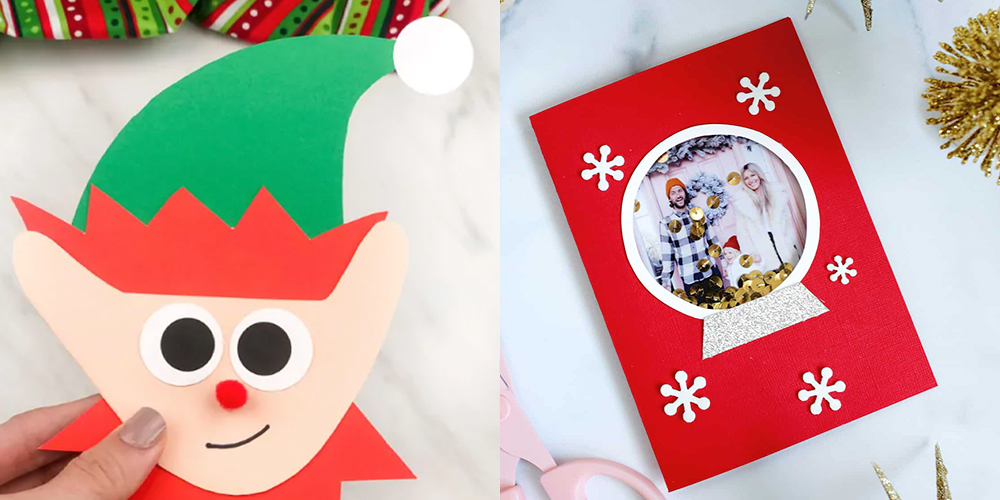 55 Best DIY Christmas Cards 2022 - Homemade Christmas Card Ideas