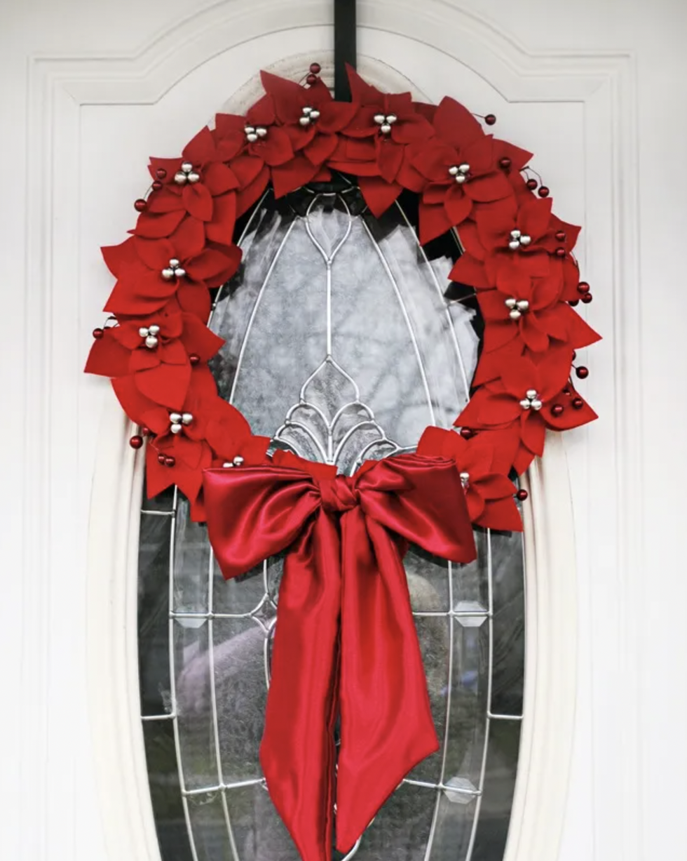 Buffalo Check Christmas Wreath DIY Tutorial - Artful Homemaking