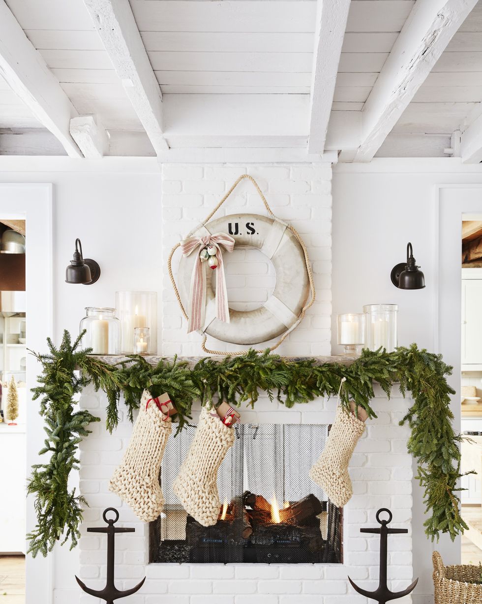 nautical diy christmas decorations life preserver wreath