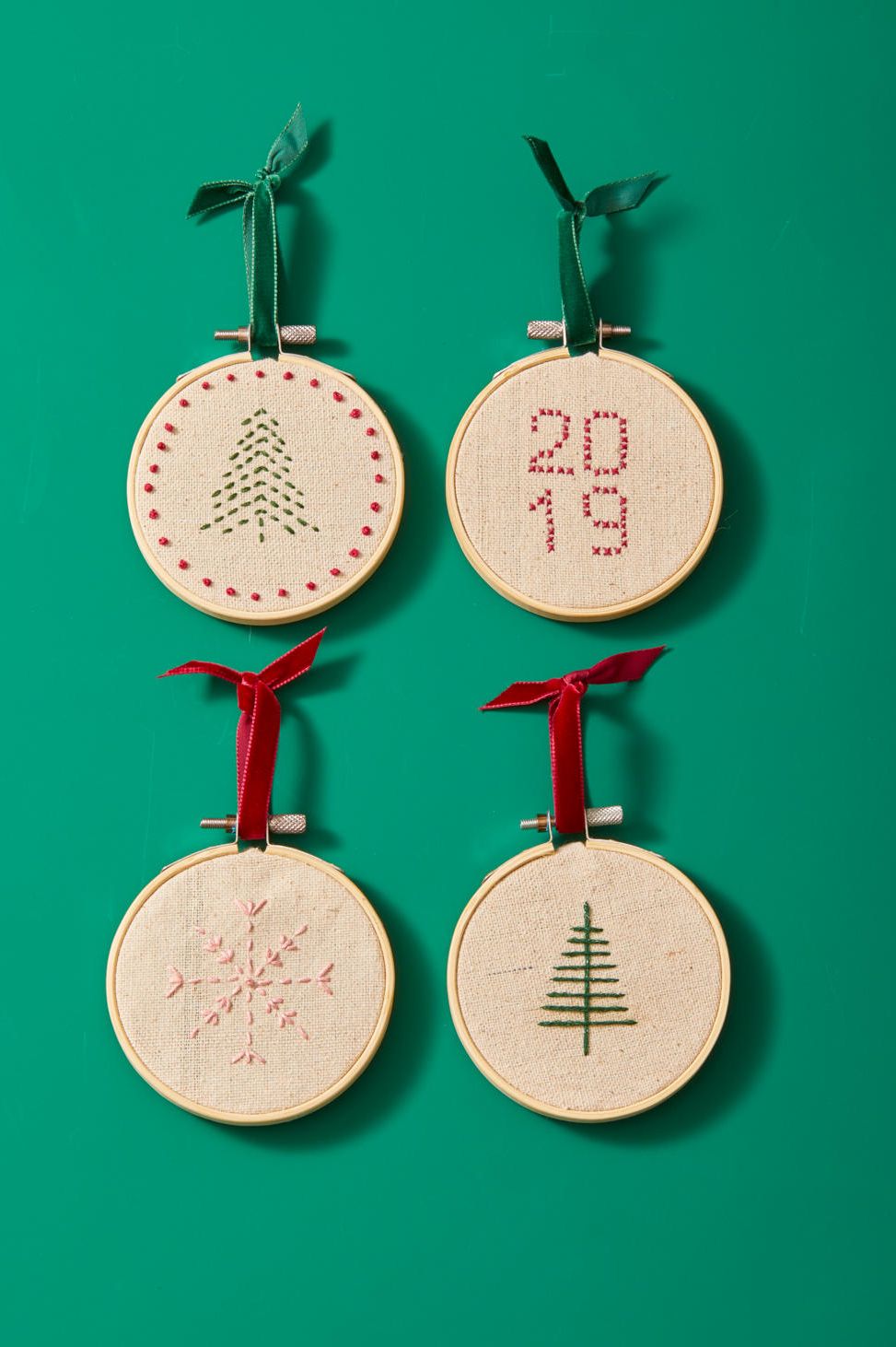 DIY Embroidery Hoop Ornament - Alice and Lois