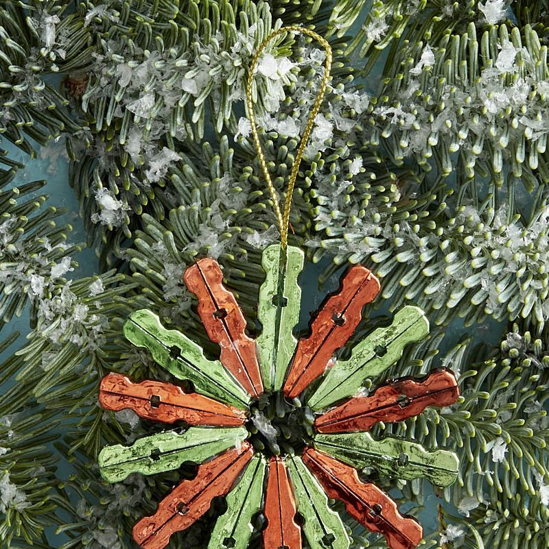 Five Strand Draping Faux Pearl & Crystal Christmas Garland Tree