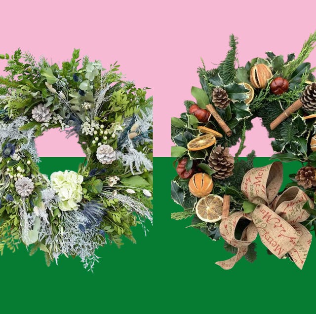 diy christmas wreaths from Etsy and Not On The High Street diy christmas wreath