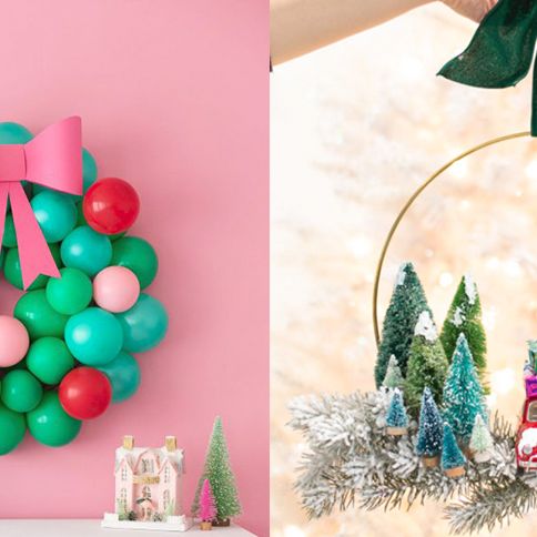 81 DIY Christmas Wreath Ideas - Holiday Wreaths for Front Door