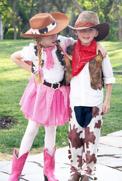 diy cowboy cowgirl costumes