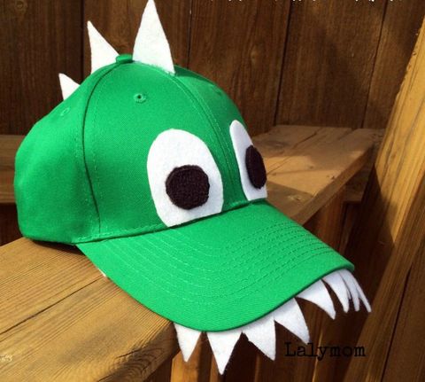 diy dinosaur costume   hat
