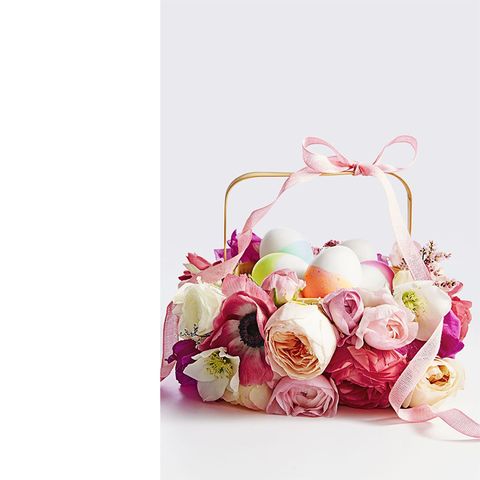 diy easter basket ideas for kids faux flower basket