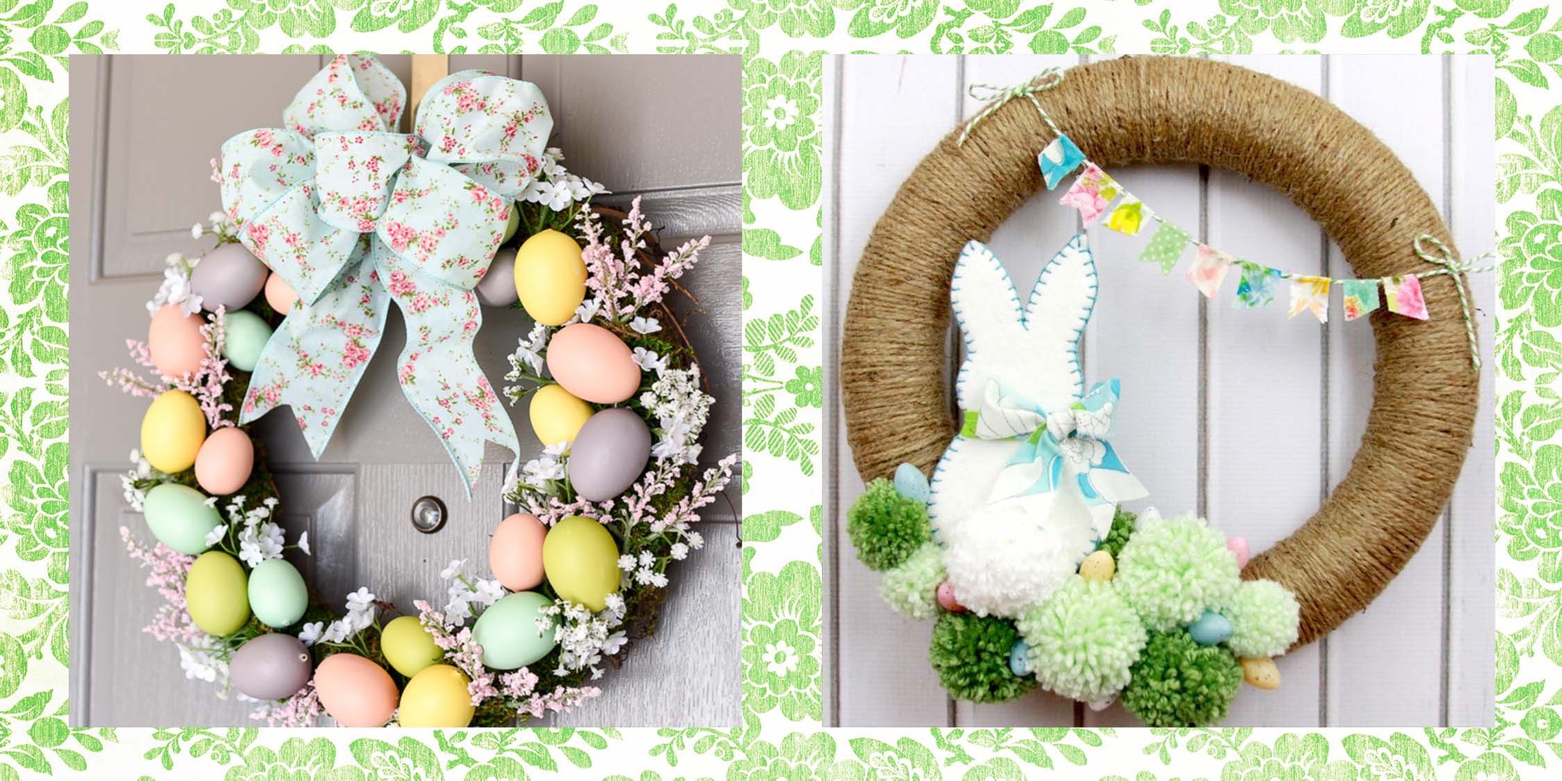 50 Diy Easter Wreath Ideas - How To Make An Easter Wreath