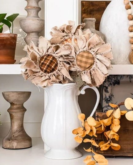 diy fall decorations diy fall decorations sunflowers