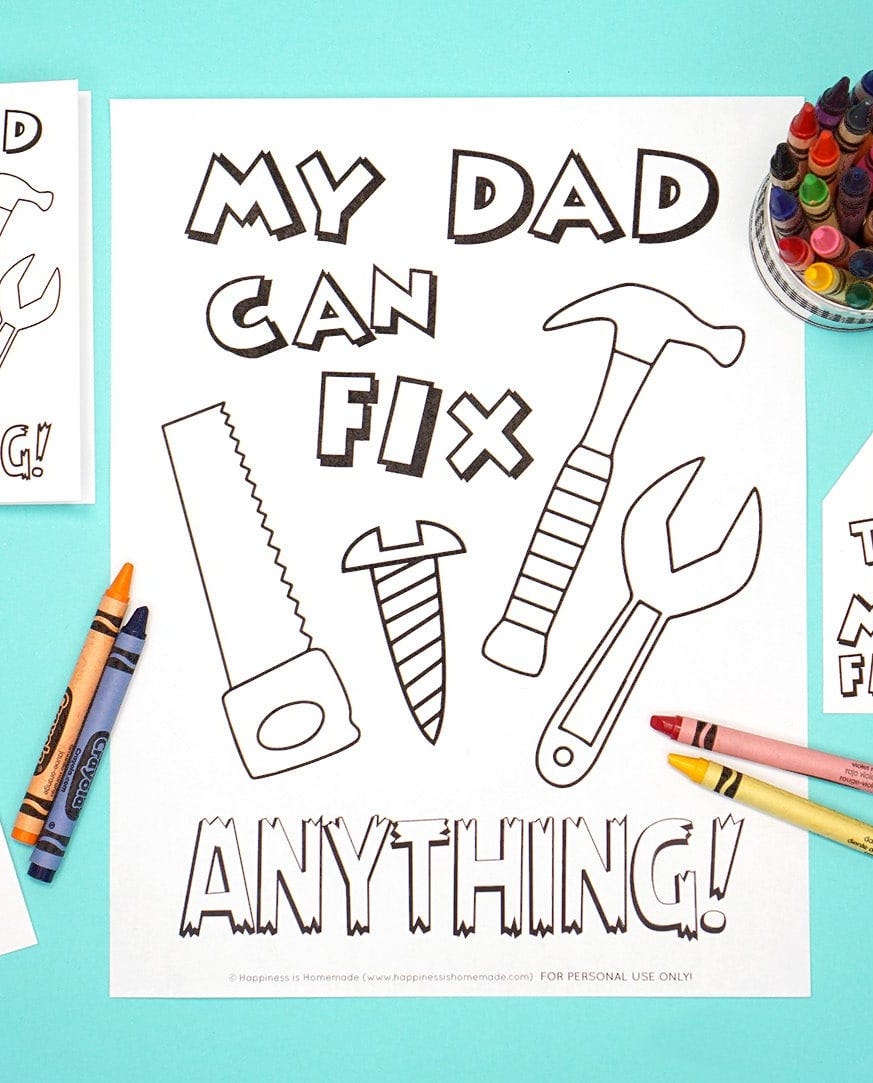 diy fathers day card ideas