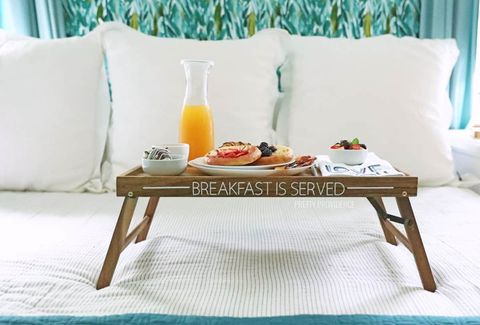 diy fathers day gifts breakfast in bed tray and kit