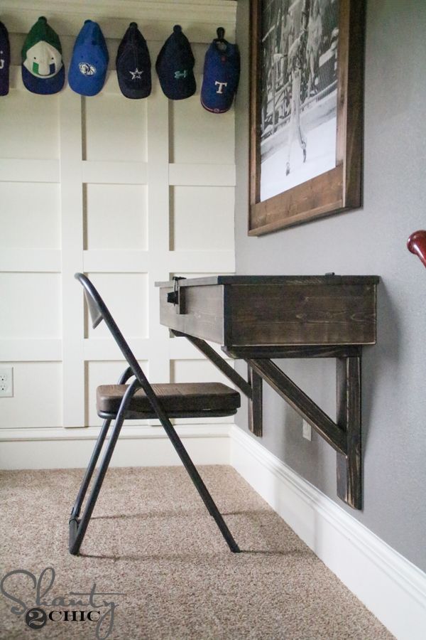 15 DIY Desk Plans for Your Home Office - How to Make an Easy Desk