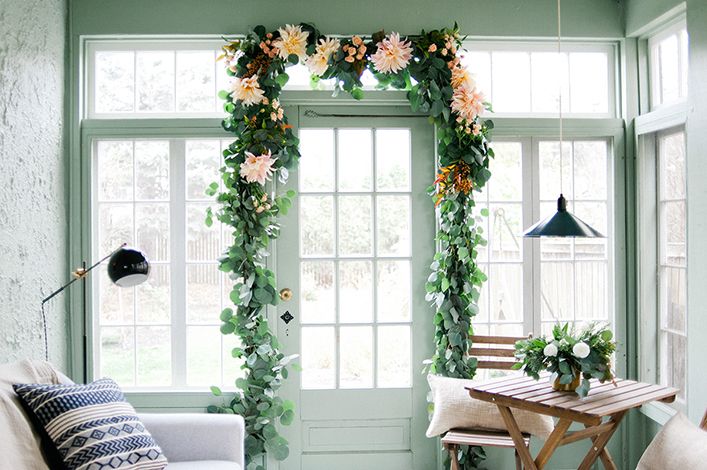 Flower on sale garland ideas