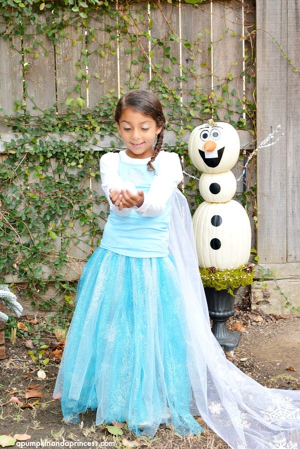 diy elsa costume