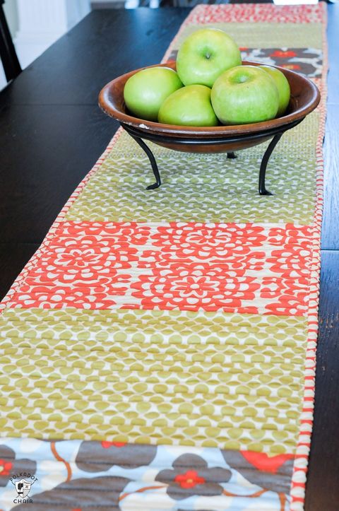 diy gifts for mom table runner quilt