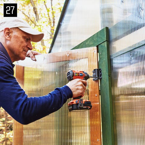 building a diy backyard greenhouse