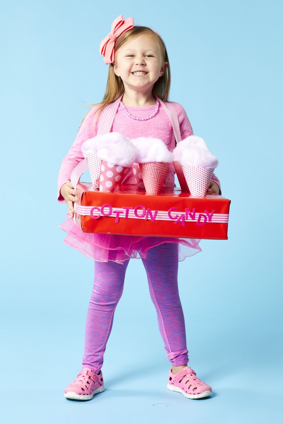 diy halloween costumes for kids cotton candy salesperson