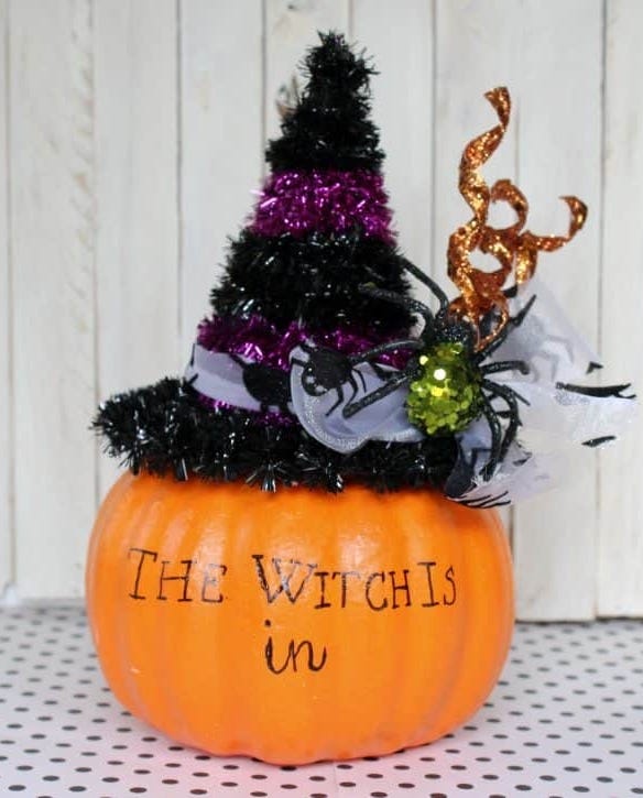 DIY Halloween decorations Halloween decorations diy pumpkin witch
