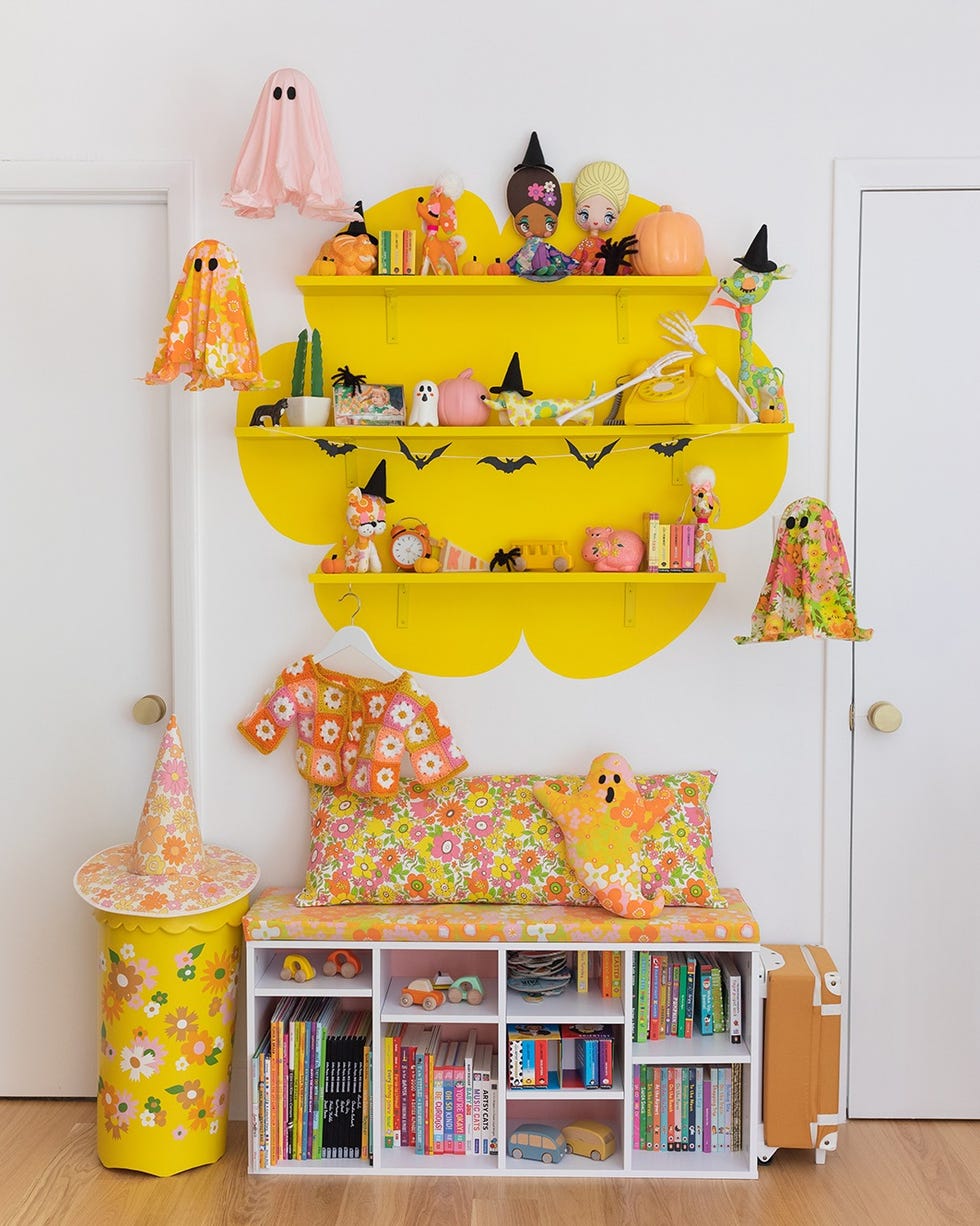 DIY Halloween decorations DIY Halloween decorations colorful ghosts